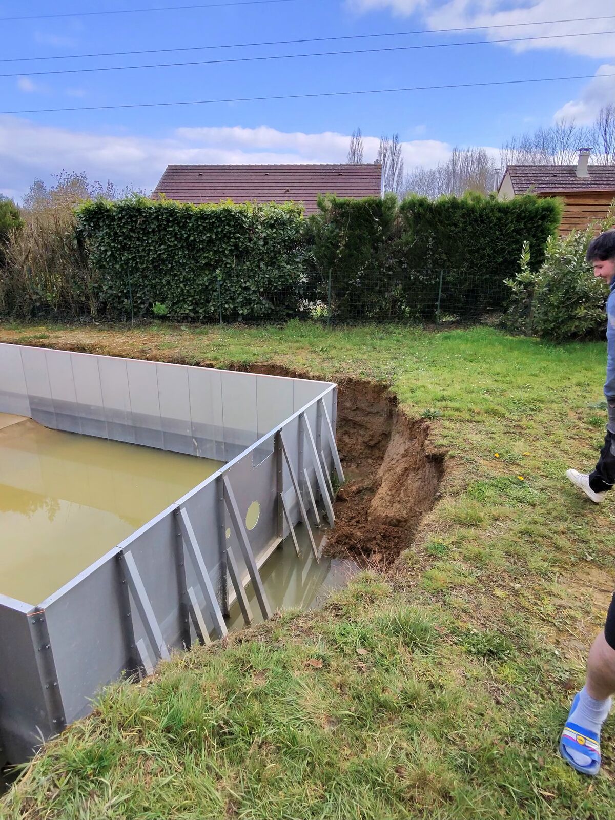 Coffrage et béton banché