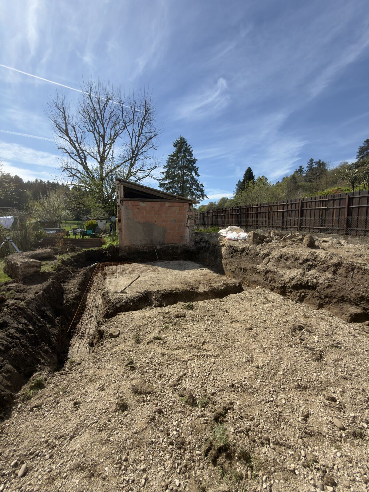 Radier et relevés pour maison ossature bois